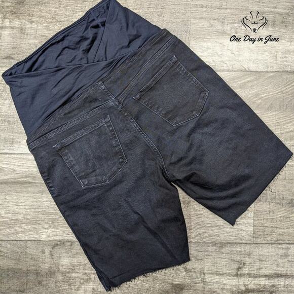 Isabel Maternity Denim Bermuda Shorts Size 8 - Picture 5 of 5